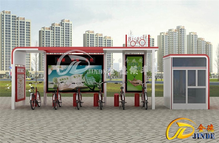 江西自行車亭，售貨亭發(fā)貨