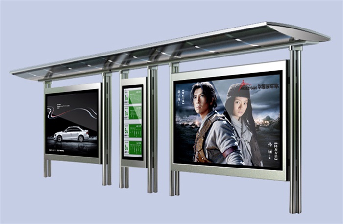 安徽候車(chē)亭安裝使用中